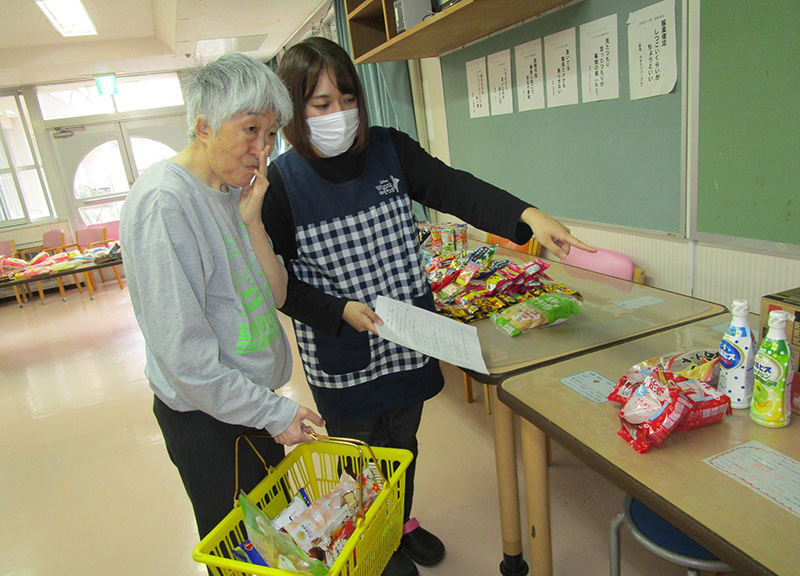 お楽しみショップの様子