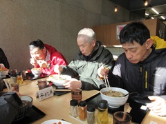 昼食の様子